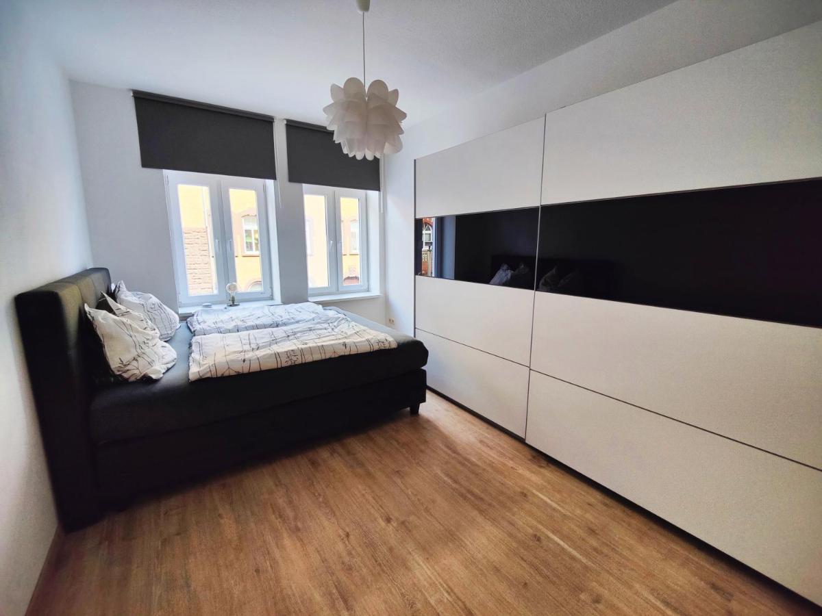 Neu Sanierte Wohnung Mit Balkon Und Stellplatz Erfurt Exterior foto